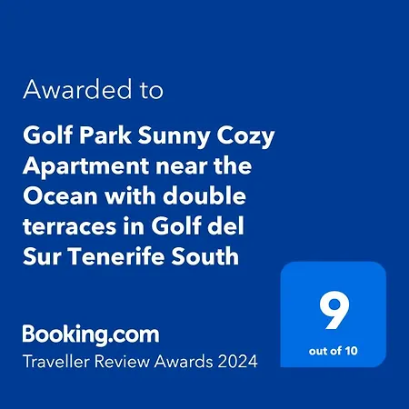 Bookinn Golf Park Sunny Cozy Near The Ocean With Large Double Terraces, Fiber Wifi, 3 Pools, Bbq Tenerife South Apartment *
